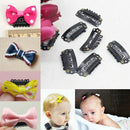 Stainless Steel Wig-Clips 6 Teeth Snap Comb Hair Extension Clips 28mm Hot  YHQ