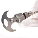 Stainless Steel Survival Gravity Hook Carabiner Climbing Claws Rescue Tool ME