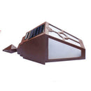 Retro Hex Solar LED Wall Lamp Waterproof Outdoor Garden Fence Light (Warm) A