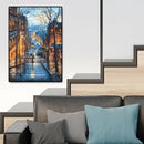 Street 5D DIY Diamond Painting Full Round Drill Cross Stitch Craft (L1035)