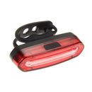 USB Rechargeable COB LED Bicycle Bike Cycling Front Rear Tail Red 4Mode