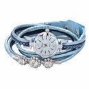Duoya Brand Bracelet Watches For Women Luxury Crystal Clock Quartz Watch Fa Y3M8