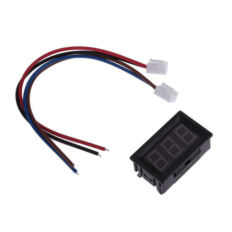 Mini 0.56in LED Digital Display DC 0-10A Ammeter Amp Panel Meter (Red)