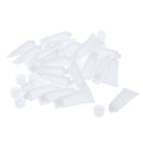 20Pcs Empty 30ml + 20x 10ml Squeeze Tube Vial Bottles Travel Packing for DIY