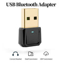 Bluetooth USB adapter 5.0 desktop computer transmitter mouse wireless keybo S4H3