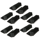 5 Set Cable Clips Self Adhesive Cord Management Holder Organizer Clamp Black