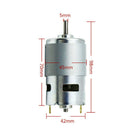 Large Torque Electric DC Brushless Motor 12V 100W 10000rpm High Power 795 FTL