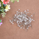 100pcs Rhinestone Head Sewing Pins Stitching Needles DIY Dressmaking Tools