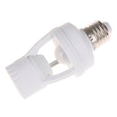 Infrared PIR Motion Sensor E27 LED-Light Lamp Bulb Holder Socket Switch 110/220V