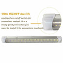 2 x 4.5W 72LED white car interior light strip indoor lamp cabin light truck G6X8