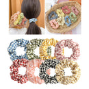 8x Women Hair Scrunchie Pony Tail Holder Rope Scrunchy Hairband Accessories