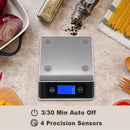 Food Scale - Stainless Steel Multifunction Digital Scale, 11Lb/5Kg - 2.2 In A5J9