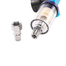 1/4 Inch Air Pressure Regulator Aluminum Alloy Spray Pressure Gauge Regulat D5J4