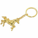 DIY Fashion Horse Key Chain Car Keychain Ring Keyfob Zinc Alloy Keyring