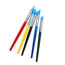 5pcs Wood Handle Silicone Clay Shaper Pen Sculpting Modelling Pottery Tool