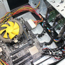 90 Degree Desktop Motherboard ATX 24Pin Female to 24Pin Male Power Adapter A
