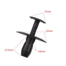 30x Nylon Door Trim Panel Retainers Clips Replacement for Peugeot Citroen