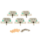 5Pcs/Pack DIY Electric Guitar 5 Way Pickup Selector Toggles with Tips Screws