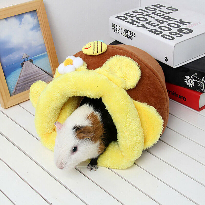 Pet  Hamster Soft Warm Nest Bed House Sleeping Bag Mat Pad Tent guinea p_