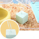 Small Animal Pet Hamster Rabbit Rat Mineral Chew Cube Teeth Grinding Stone Toylj