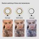 10" LED Selfie Ring Light with Tripod Stand Phone Holder For Live Makeup M8S4