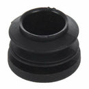 15pcs Black 19mm Dia Round Plastic Blanking End Cap Tubing Tube Insert X8Z7