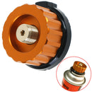 Outdoor camping hiking stove burner adaptor split type furnace converte %o