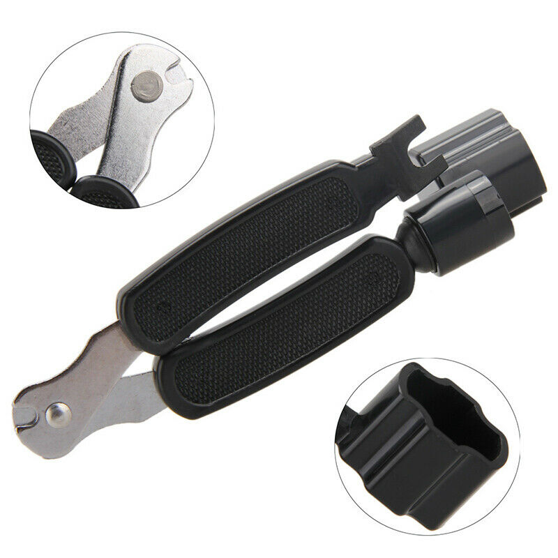 Integrated Bridge Pin Puller for Acoustic Instruments Pro Winder String Win