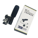 Stereo DSLR Camera Condenser Microphone Mic 3.5mm 90 Degree Jack for News