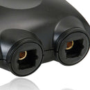 Cable Optical Digital Audio Splitter 2 Way Adapter Fiber Optic Converter T3H5