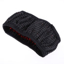 Ice Silk Universal DIY Car Steering Wheel Cover Protector Case Elastic Black New