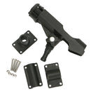Recessed Fishing Pole Holder ABS Plastic Holder For Kayak Boat Black