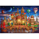 5D DIY Full Drill Diamond Painting Castle Cross Stitch Embroidery Mosaic