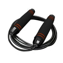 2.8m Workout Skipping Rope Fitness Steel Wire Rapid Speed Jumping Rope A