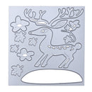 Sika Deer Combination DIY Scrapbook Craft Embroidery Cutting Die Stencils