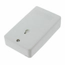 Plastic Household Phone Ring Sound Amplifier RJ11 6P2C Ringer Gray