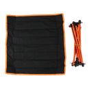 Aluminium Alloy Camping Foldable Table Tavel Picnic Portable Desk Orange