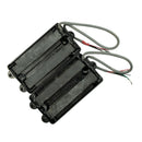 Pack of 2 Black 4 String Bass Humbucker Pickups Musical Instruments Parts DIY