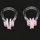 Protective silicone nose clip pink - 2 pieces