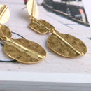 Punk Street Simple Women Zinc Alloy Irregular Geometric Long Drop Earrings