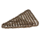 2pcs Triangle Reptile Hammock  Lounger Handwoven Seagrass Corner Hammock