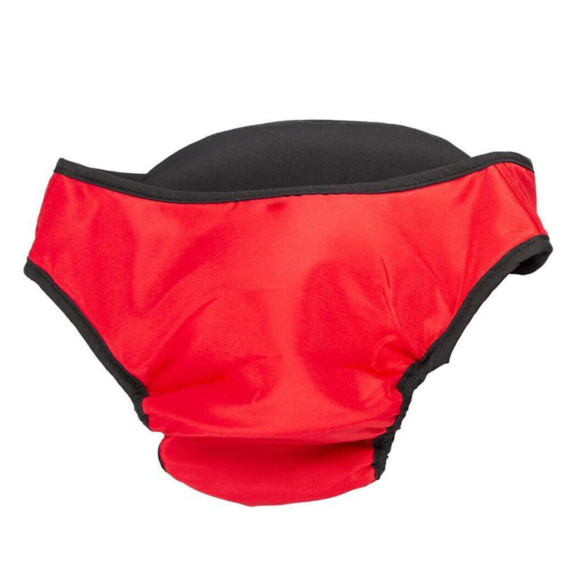 Puppy Dog Physiological Pants Femal Dogs Sanitary Pant Diaper red_L