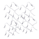 100 Pieces French Earring Charms Earwires Hooks Fish