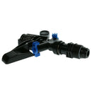 10x Irrigation Head Water Impact Sprinkler Full Circle Garden Lawn 1/2 Black