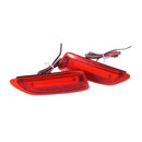 Car Led Brake Tail Light Rear Bumper Parking Warning Light Reflector Light
