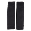 2Pcs PU Leather Car Seat Belt Shoulder pads Cover black E2Q7