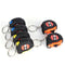 2pcs Retractable Ruler Tape Measure Key Chain Mini Pocket Size 1m Measure Tool3C