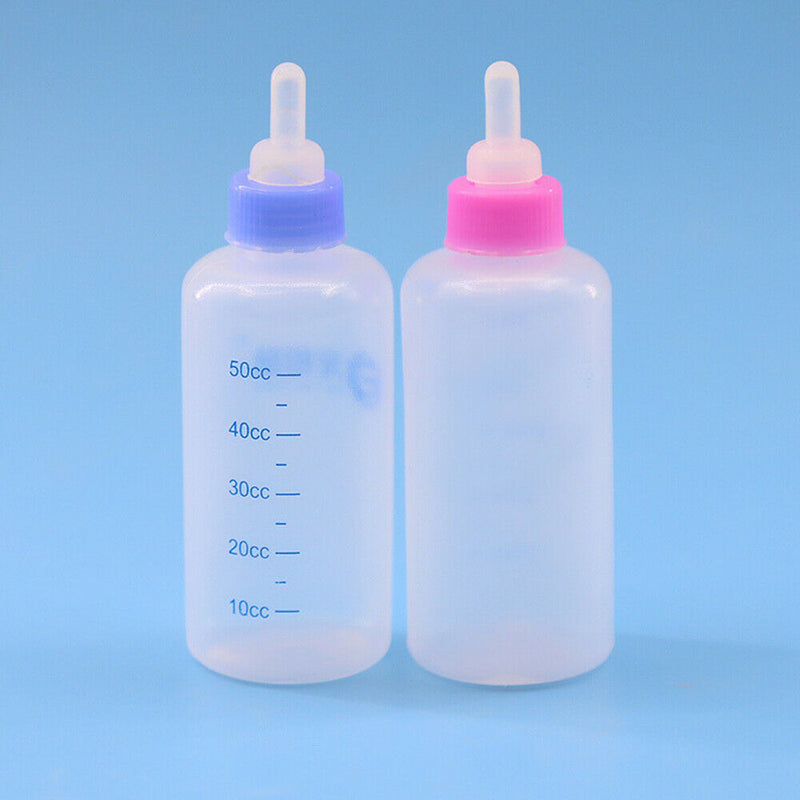 9Pcs Milk Nursing Feeding Bottle for Small Dog Puppy Cat Kitten Newest Useful