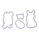 Farmer Rabbit Stamp Metal Cutting Dies Stencil Scrapbooking Embossing Craft
