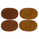 2 Colors Sew-on Oval Elbow Knee Patches DIY Repair Mending Sewing Appliques